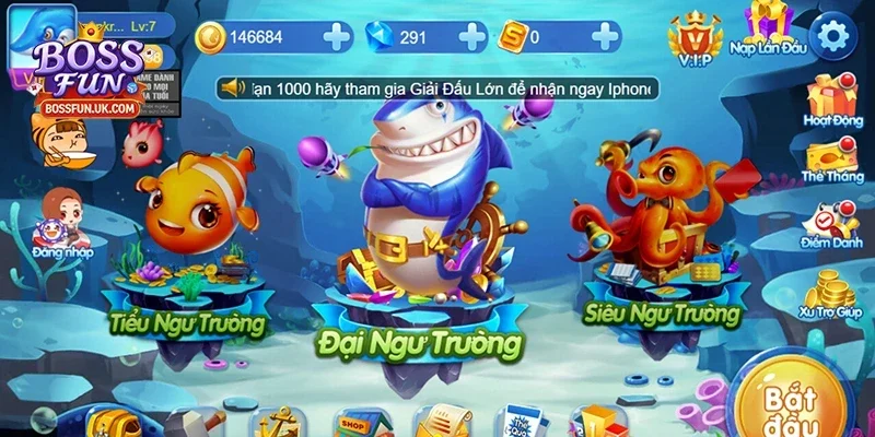 3 chế độ chơi hấp dẫn trong bắn cá H5