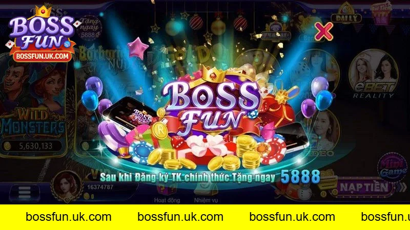 Hệ sinh thái giải trí linh hoạt chỉ có tại BOSSFUN