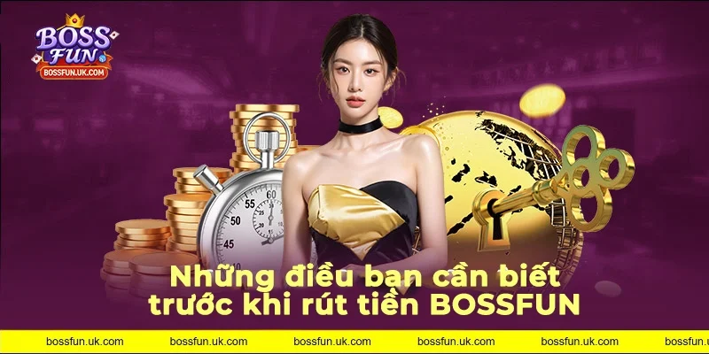 Điều kiện cần biết trước khi rút tiền BOSSFUN