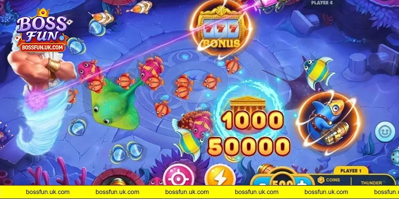 Thunder God Fishing mang đến cơ hội săn boss giá trị